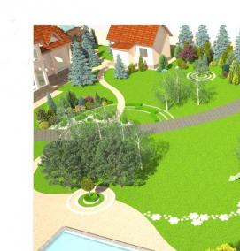 Ландшафтное проектирование - вариант 2
