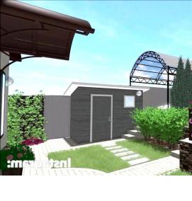 Ландшафтный дизайн 3 сотки - тип 1