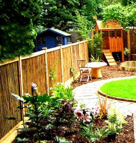 Ландшафтный дизайн 3 сотки - тип 3