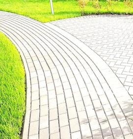 Ландшафтный дизайн: брусчатка - тип 1