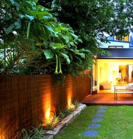 Ландшафтный дизайн дачи 4 сотки - модель 2