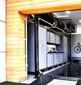 Ландшафтный дизайн гаража - тип 2