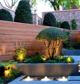 Ландшафтный дизайн минимализм - модель 4