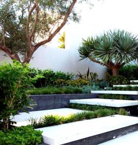 Ландшафтный дизайн минимализм - модель 2