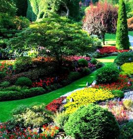 Ландшафтный дизайн сада - тип 4