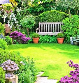 Ландшафтный дизайн сада - тип 3