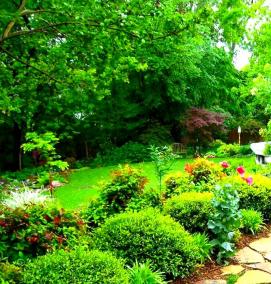 Ландшафтный дизайн сада - тип 2