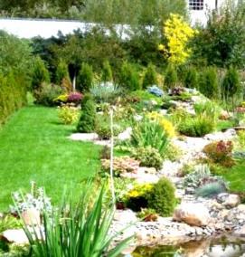 Ландшафтный дизайн садового участка - тип 3