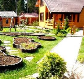 Ландшафтный дизайн участка 15 соток - тип 2