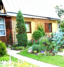 Ландшафтный дизайн участка 6 соток - вариант 1