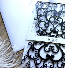 Лазерная резка бумаги - тип 1