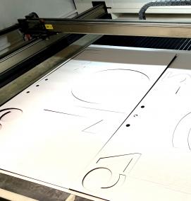 Лазерная резка бумаги - тип 4