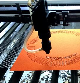 Лазерная резка бумаги - тип 2