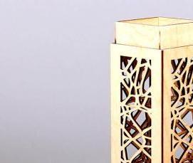 Лазерная резка древесины - тип 1