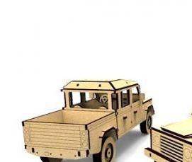 Лазерная резка древесины - тип 3