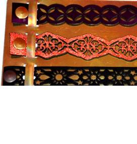 Лазерная резка кожи - модель 4