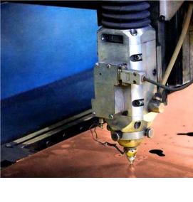 Лазерная резка меди - модель 3