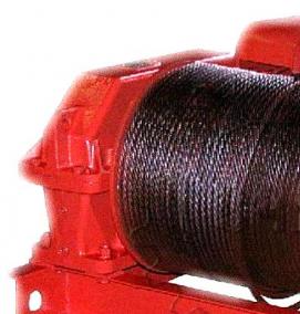 Лебедка электрическая для подъема и опускания груза - тип 2