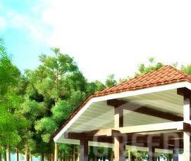 Легкая беседка для дачи - тип 3