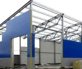 Легкие оцинкованные металлоконструкции - вариант 4