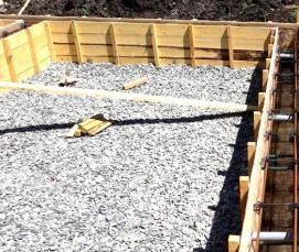 Ленточный фундамент 6х4 м - модель 4