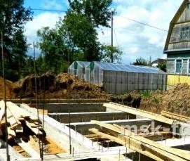 Ленточный фундамент 8х12 м - тип 4