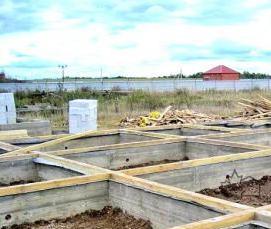 Ленточный фундамент 8х12 м - тип 3