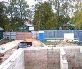 Ленточный фундамент мелкого заложения - тип 2