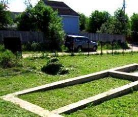 Ленточный фундамент на склоне - вариант 2