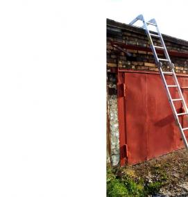 Лестница алюминиевая 5 ступеней - модель 1