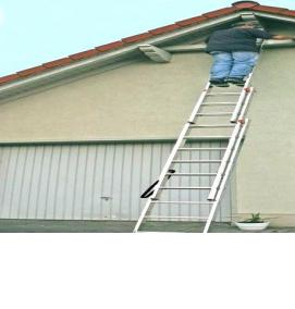 Лестница алюминиевая раздвижная 6 метров - вариант 4