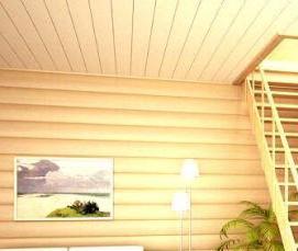 Лестница деревянная на стену - модель 2