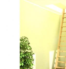 Лестница деревянная прямая - модель 4