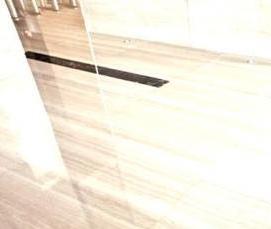 Лестница серо-белая деревянная - тип 4