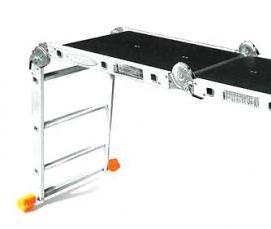 Лестница трансформер алюминиевая 7 метров - вариант 3