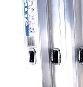 Лестница трехсекционная алюминиевая 10 ступеней - модель 4