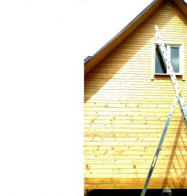 Лестница трехсекционная алюминиевая - вариант 2