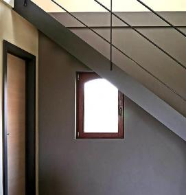 Лестница в погреб металлическая - вариант 4