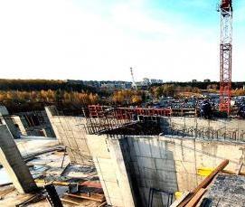 Лестнично-лифтовая шахта - модель 1