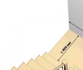 Лестничные марши ЛМ 2 - вариант 1