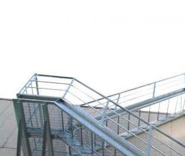 Лестничные марши металлические - вариант 3