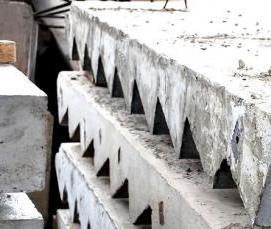 Лестничный марш МЛ 60-10 - модель 1