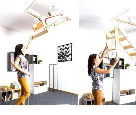 Лестницы чердачные складывающиеся - модель 4