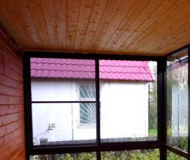 Летнее остекление - вариант 1