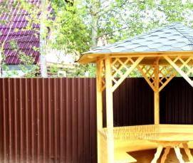 Летние беседки для дачи - вариант 3