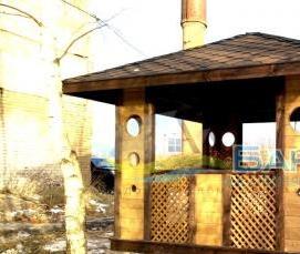 Летние беседки из дерева - вариант 2