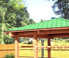 Летние беседки с барбекю - тип 1