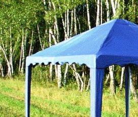 Летняя беседка шатер - модель 2