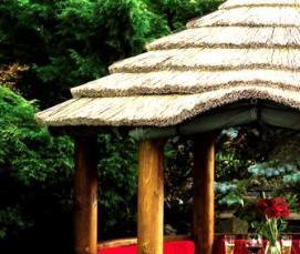 Летняя дачная беседка - вариант 2