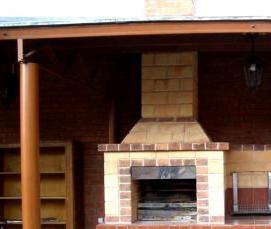 Летняя печь-барбекю - модель 1